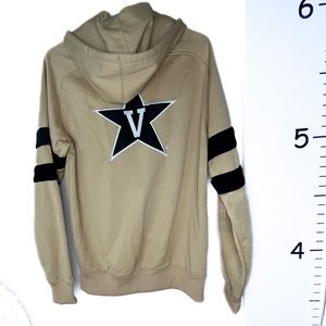 KA Knights Vanderbilt Logo Tan & Black‎ Hoodie Men's Small 34/36